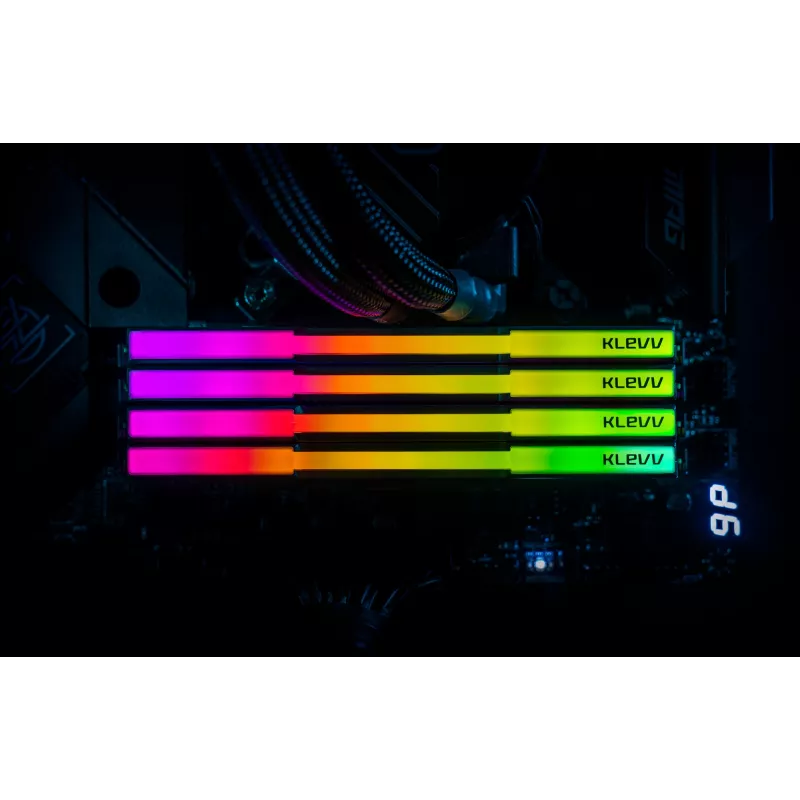 Klevv 64GB (2 x 32GB) 6000MHz CL30 módulo de memoria RAM GAMING DDR5 30-36-36-76 CRAS V RGB