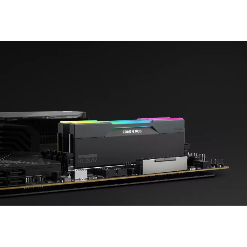 Klevv 64GB (2 x 32GB) 6000MHz CL30 módulo de memoria RAM GAMING DDR5 30-36-36-76 CRAS V RGB