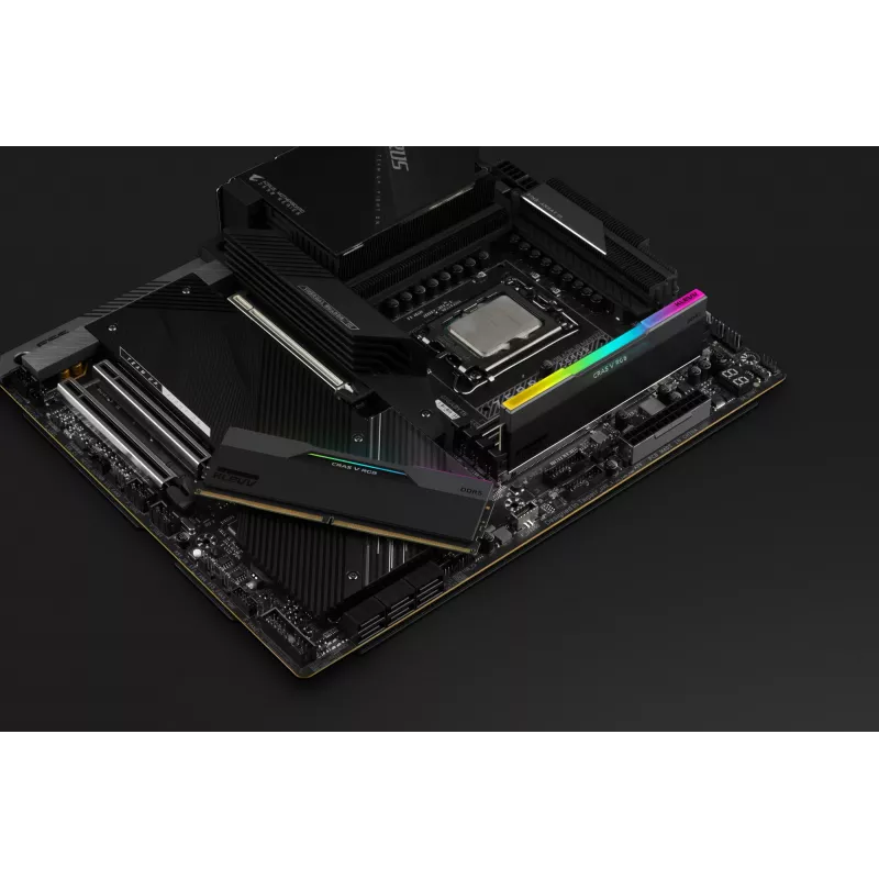 Klevv 64GB (2 x 32GB) 6000MHz CL30 módulo de memoria RAM GAMING DDR5 30-36-36-76 CRAS V RGB