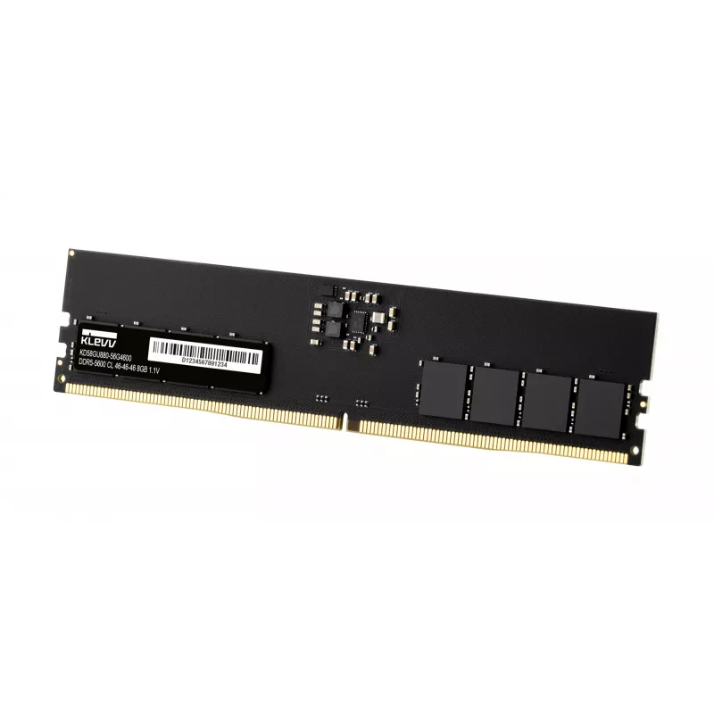 RAM de sobremesa KLEVV 8GB DDR5 5600MHz CL46 288-polig DIMM 1.1V (46-46-46-90)