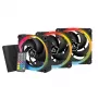 ARCTIC BioniX P120 A-RGB ventilador de caja de 120 mm, pack de 3, negro