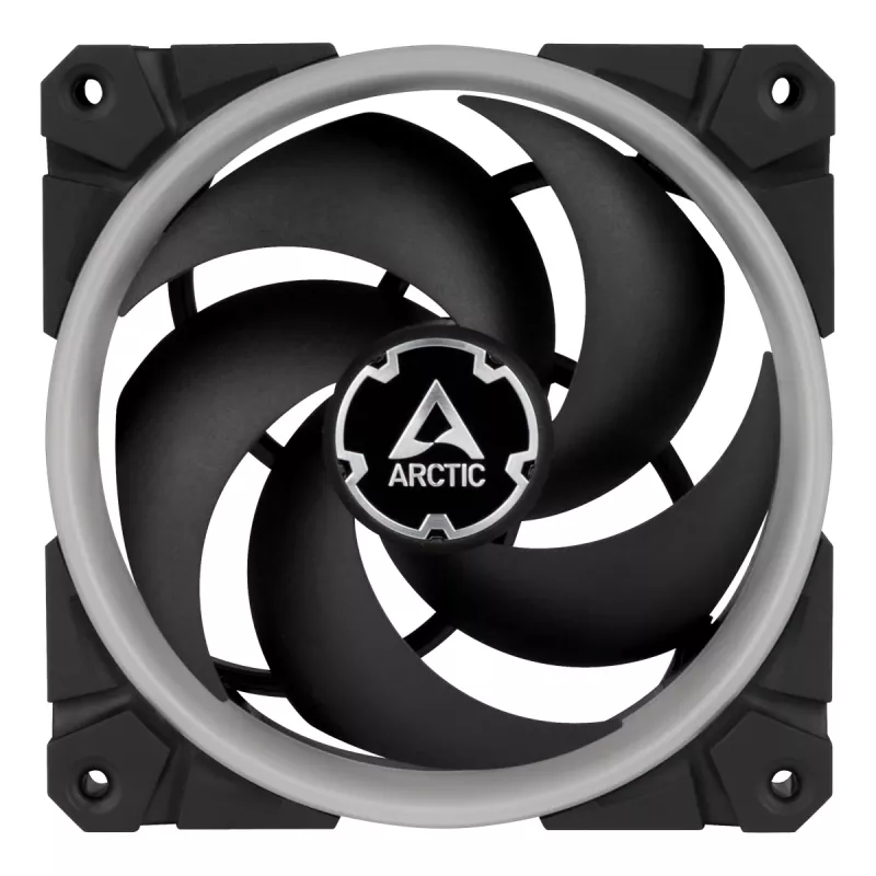 ARCTIC BioniX P120 A-RGB ventilador de caja de 120 mm, pack de 3, negro
