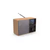 Radio portátil Philips TAR5505/10 Digital Negro, Gris, Madera