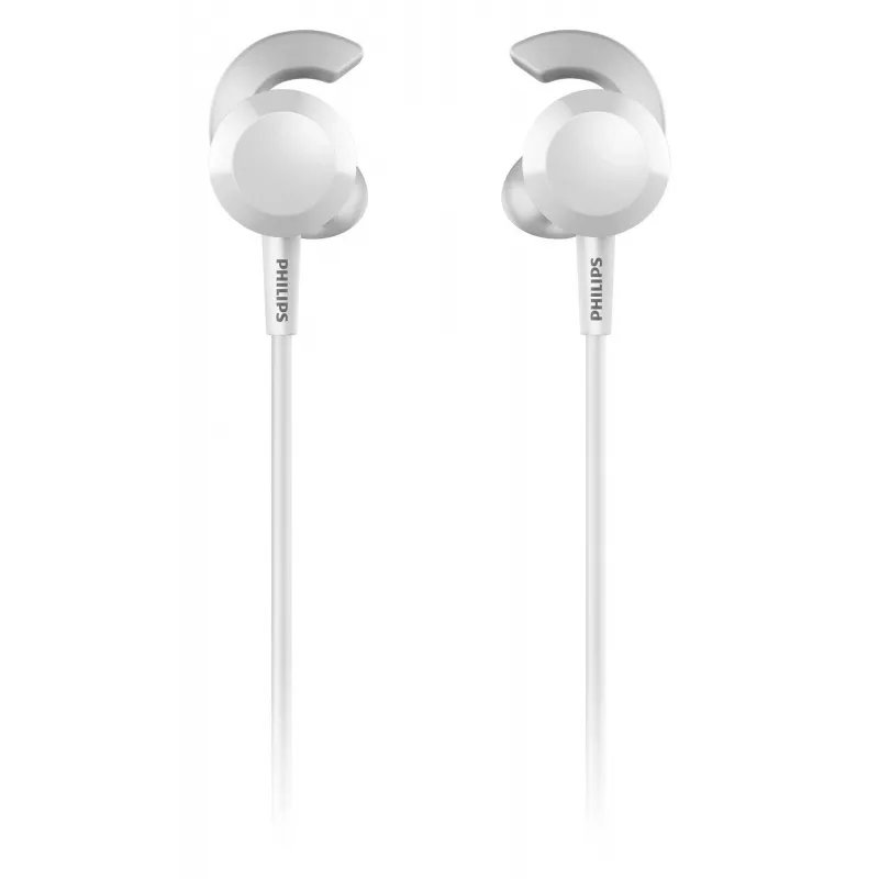 Auriculares inalámbricos in-ear Philips TAE4205WT/00 — Bluetooth, llamadas y música, 20–20000 Hz, 10 m de alcance, blanco, 16 g