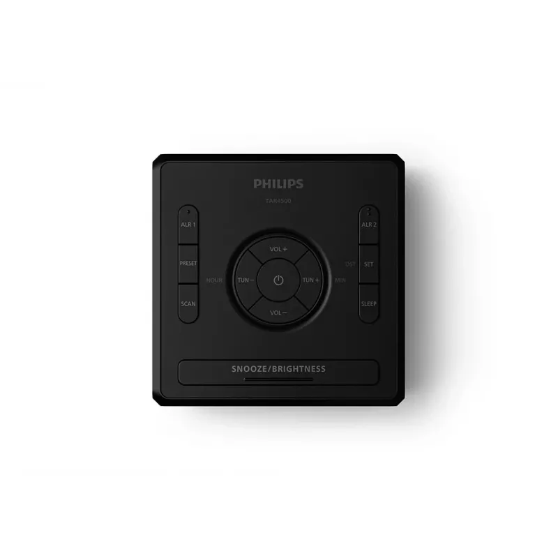 Despertador Philips TAR4500/10 despertador digital negro