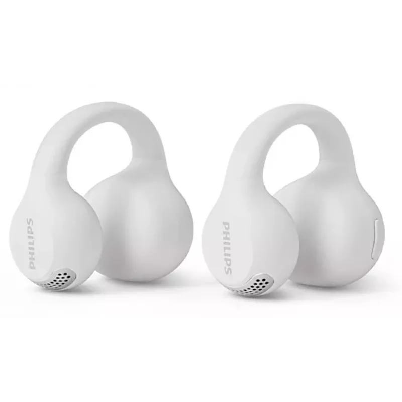 Auriculares/headset Philips 2000er Serie TAQ2000WT True Wireless Stereo (TWS) de clip, Open-Ear llamadas/música Bluetooth blanco