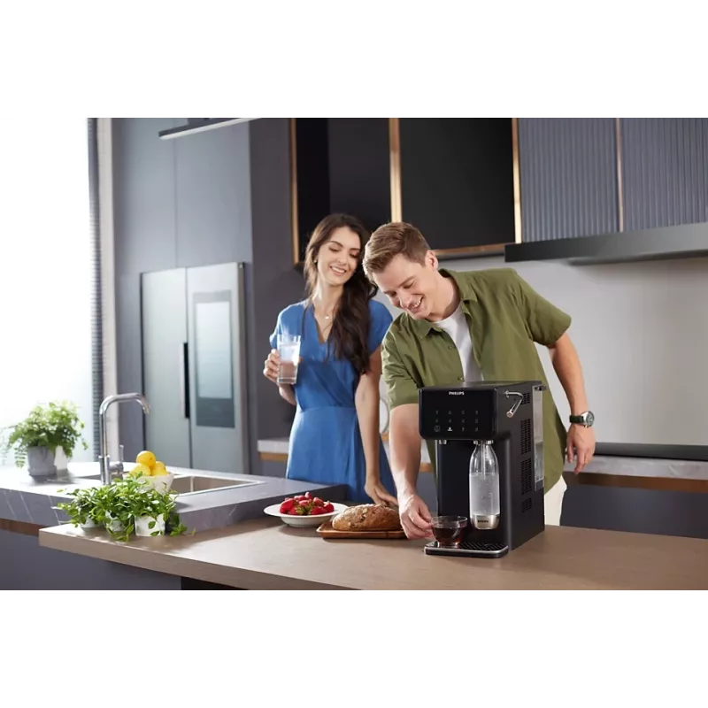 Dispensador de agua con filtro Philips ADD5962BK/10 filtro de agua 3,8 L negro