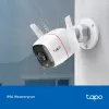 Cámara de seguridad Wi-Fi TP-Link Tapo para exterior, cámara de seguridad IP, exterior, con cable e inalámbrica, CE, NCC, montaje en pared, blanco