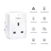 Enchufe inteligente TP-Link Tapo Mini P110M – enchufe inteligente de interior Wi‑Fi/Bluetooth, 16 A, 100–240 V, 3680 W, blanco