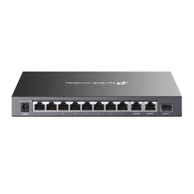 Switch de red TP-Link Omada DS111P no gestionado Fast Ethernet (10/100) Power over Ethernet (PoE) negro
