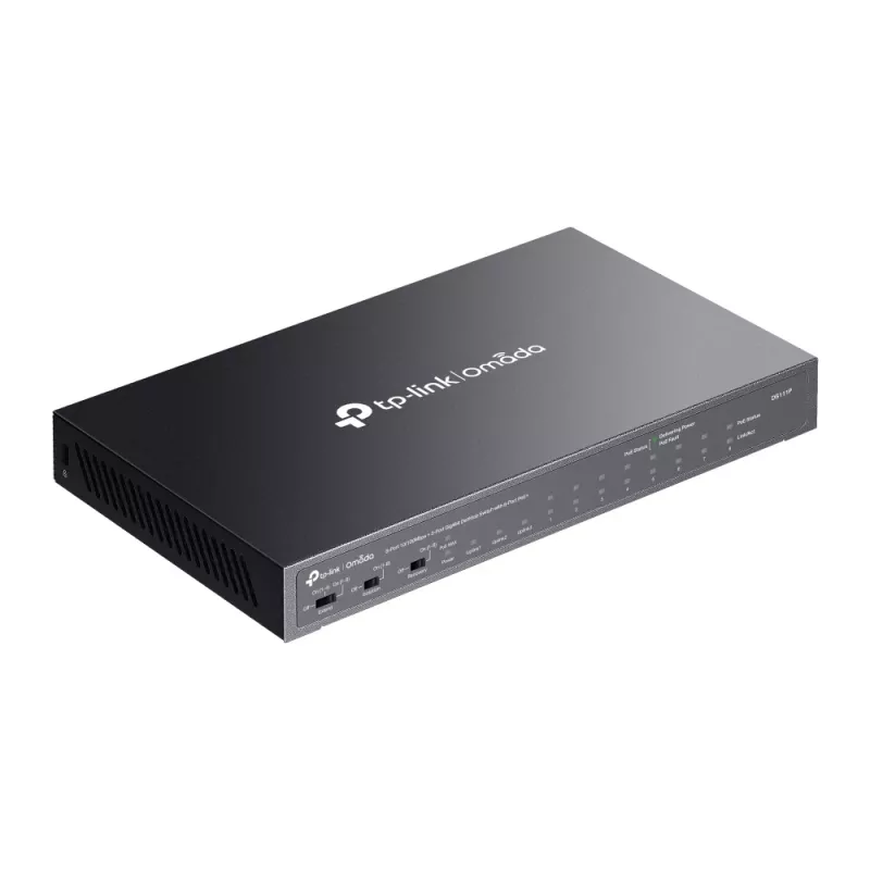 Switch de red TP-Link Omada DS111P no gestionado Fast Ethernet (10/100) Power over Ethernet (PoE) negro