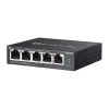 Switch de red TP-Link Omada DS105GP no gestionado Gigabit Ethernet (10/100/1000) Power over Ethernet (PoE) negro