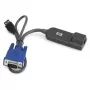 HP KVM CAT5 pack de 1 Adaptador de interfaz USB Cable de red