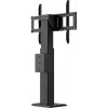 iiyama MD WLIFT1021-B1 Soporte de monitor 2,18 m (86 inch) Suelo/Pared Negro