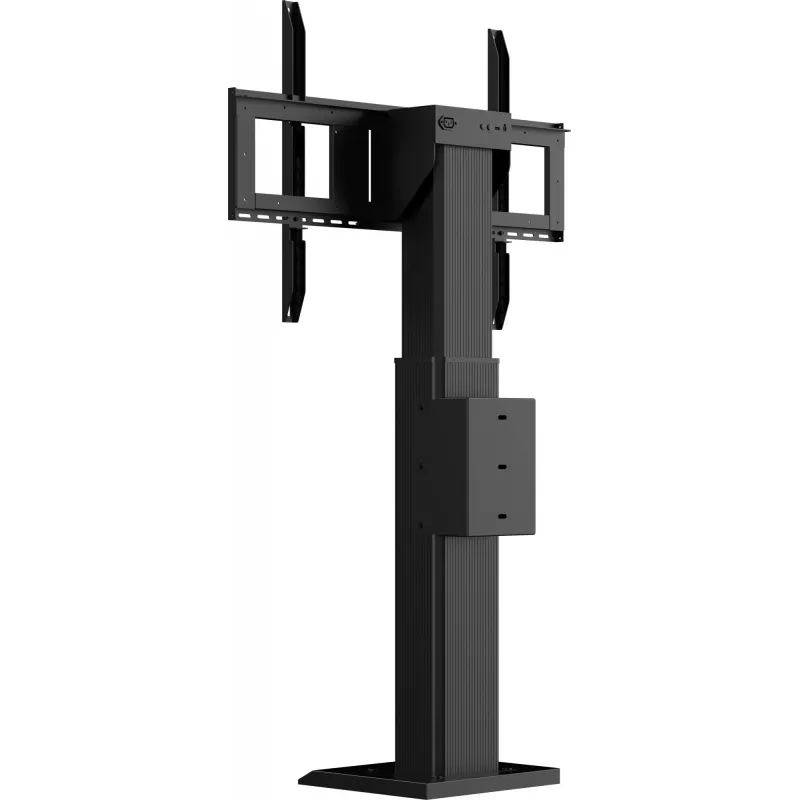iiyama MD WLIFT1021-B1 Soporte de monitor 2,18 m (86 inch) Suelo/Pared Negro