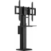 iiyama MD WLIFT1021-B1 Soporte de monitor 2,18 m (86 inch) Suelo/Pared Negro