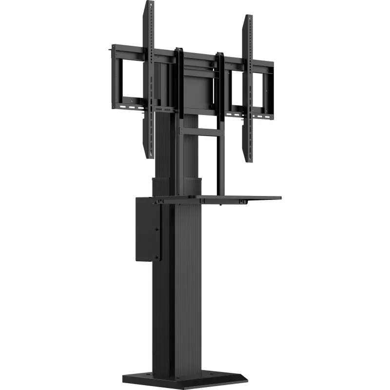 iiyama MD WLIFT1021-B1 Soporte de monitor 2,18 m (86 inch) Suelo/Pared Negro