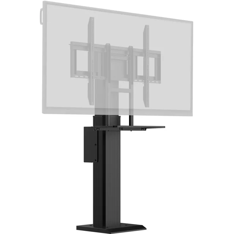 iiyama MD WLIFT1021-B1 Soporte de monitor 2,18 m (86 inch) Suelo/Pared Negro