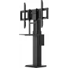 iiyama MD WLIFT1021-B1 Soporte de monitor 2,18 m (86 inch) Suelo/Pared Negro
