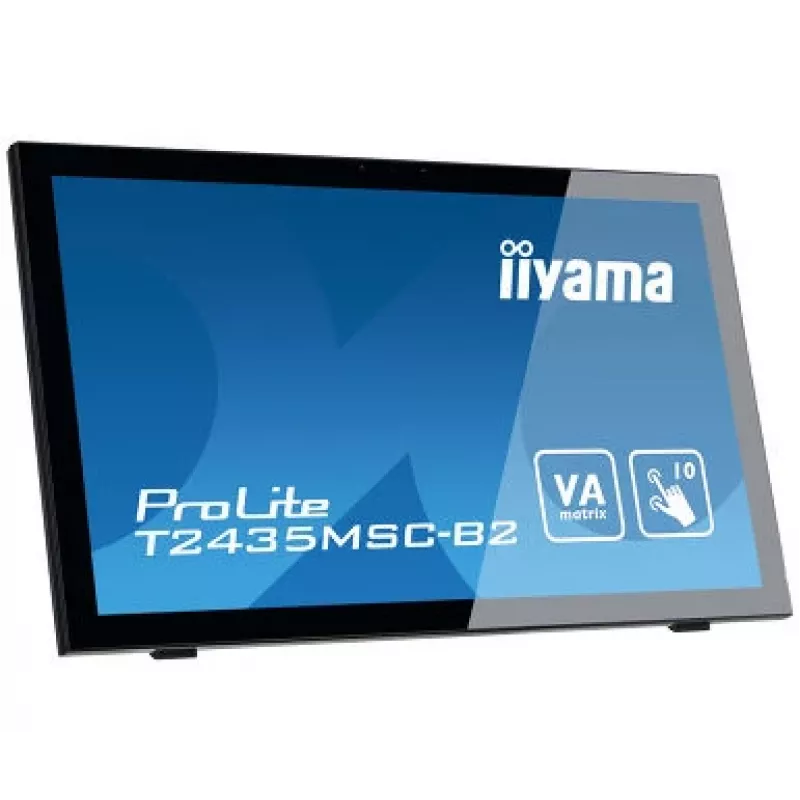 iiyama ProLite T2435MSC-B2 Monitor de ordenador 59,9 cm (23,6 inch) 1920 x 1080 píxeles Full HD LED Pantalla táctil Negro