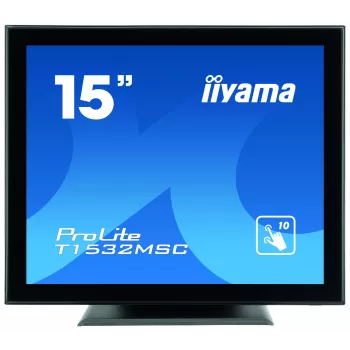 iiyama T1532MSC-B5AG Monitor POS 38,1 cm (15 inch) 1024 x 768 píxeles Pantalla táctil