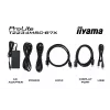 iiyama ProLite T2234MSC-B7X Monitor de ordenador 54,6 cm (21,5 inch) 1920 x 1080 píxeles Full HD Pantalla táctil Negro