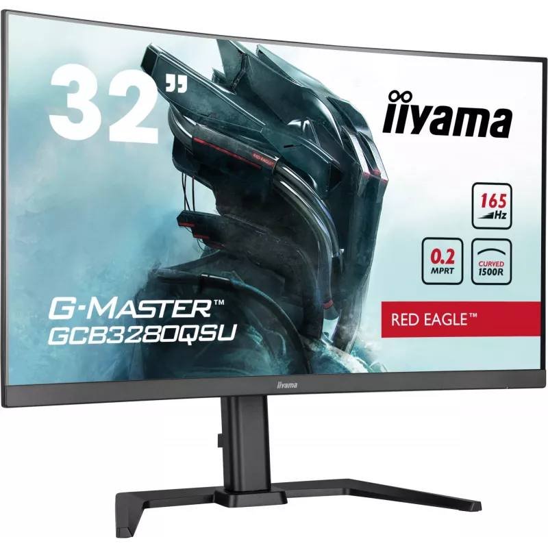 iiyama G-MASTER GCB3280QSU-B1 Monitor de ordenador 80 cm (31,5 inch) 2560 x 1440 píxeles LED Negro