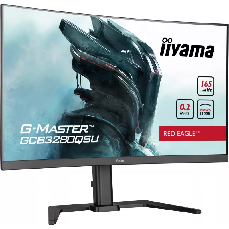 iiyama G-MASTER GCB3280QSU-B1 Monitor de ordenador 80 cm (31,5 inch) 2560 x 1440 píxeles LED Negro