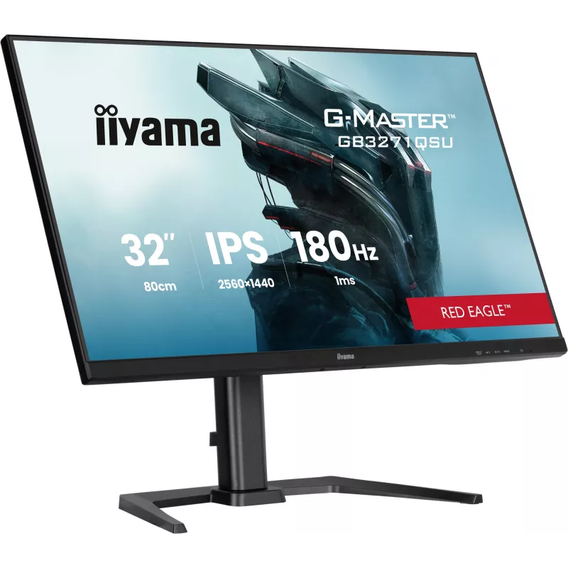 iiyama GB3271QSU-B2 Monitor de ordenador 80 cm (31,5 inch) 2560 x 1440 píxeles Quad HD LED Negro