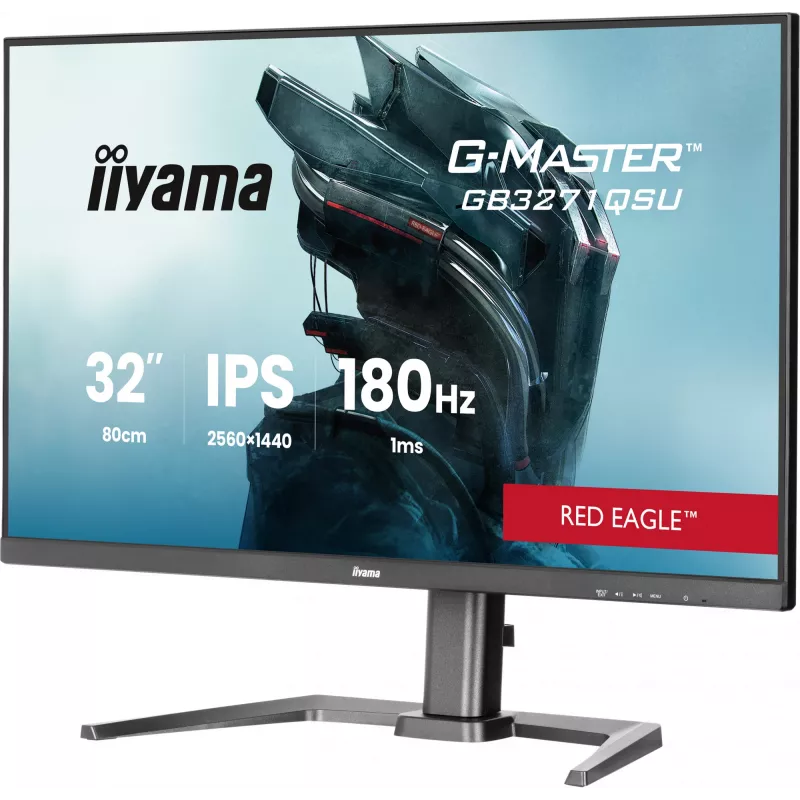 iiyama GB3271QSU-B2 Monitor de ordenador 80 cm (31,5 inch) 2560 x 1440 píxeles Quad HD LED Negro
