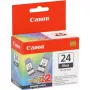 Canon BCI-24 Cartucho de tinta 2 uds. Original Negro