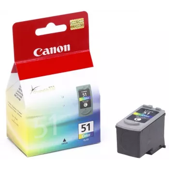 Canon CL-51 Cartucho de tinta 1 ud. Original Alta capacidad (XL) Cian, Magenta, Amarillo