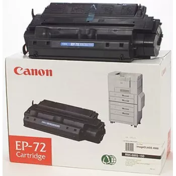 Tóner Canon EP-72 (Original) — Negro, rendimiento 20.000 páginas