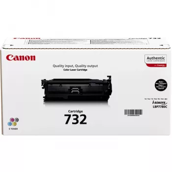 Tóner Canon 732K — Original Negro, láser, rendimiento 6100 páginas, 1 ud.