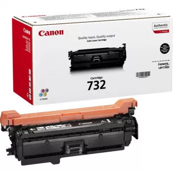 Tóner Canon 732K — Original Negro, láser, rendimiento 6100 páginas, 1 ud.