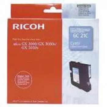 Ricoh cartucho de tinta de rendimiento estándar cian 1k 1 ud. original