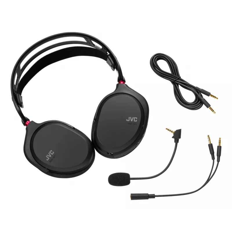 Auriculares con micrófono JVC GG-01 Con cable Diadema Gaming Negro