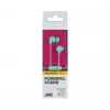 Auriculares in-ear coloridos JVC HA-FR15-Z-E con mando a distancia y micrófono