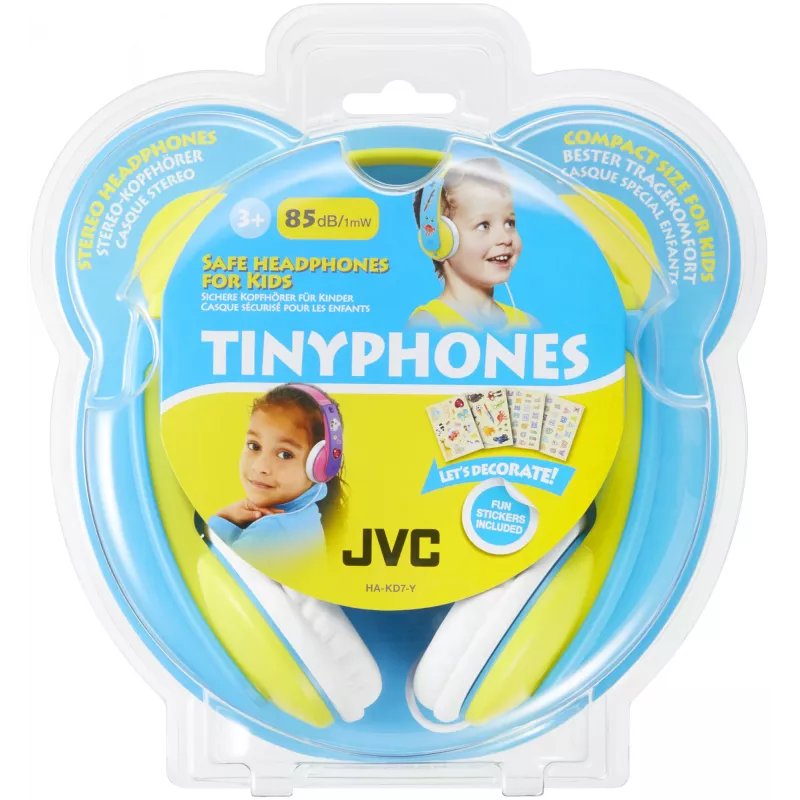 Auriculares JVC HA-KD7-Y-E Con cable De cuello Música Azul, Amarillo