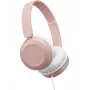 Auriculares on-ear con cable JVC Powerful Sound Rosa, Con cable, 10 - 26000 Hz, Llamadas/Música, 140 g, Auriculares con micrófono, Rosa
