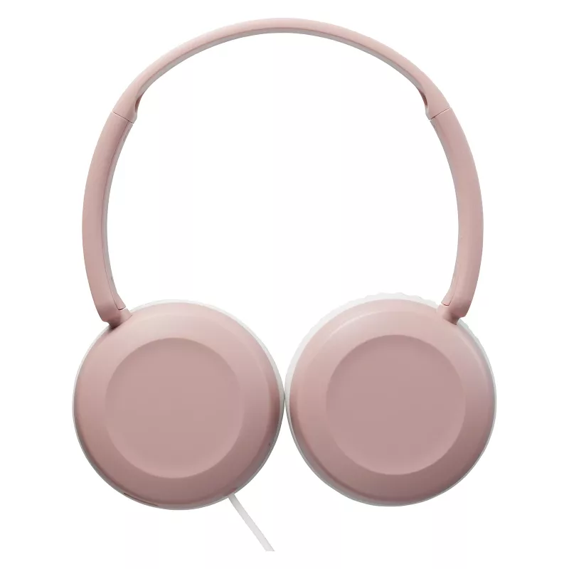 Auriculares on-ear con cable JVC Powerful Sound Rosa, Con cable, 10 - 26000 Hz, Llamadas/Música, 140 g, Auriculares con micrófono, Rosa