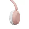 Auriculares on-ear con cable JVC Powerful Sound Rosa, Con cable, 10 - 26000 Hz, Llamadas/Música, 140 g, Auriculares con micrófono, Rosa