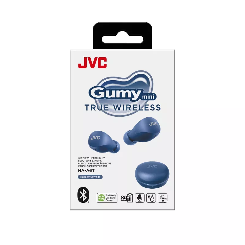 Auriculares con micrófono JVC Gumy Mini TWS Azul