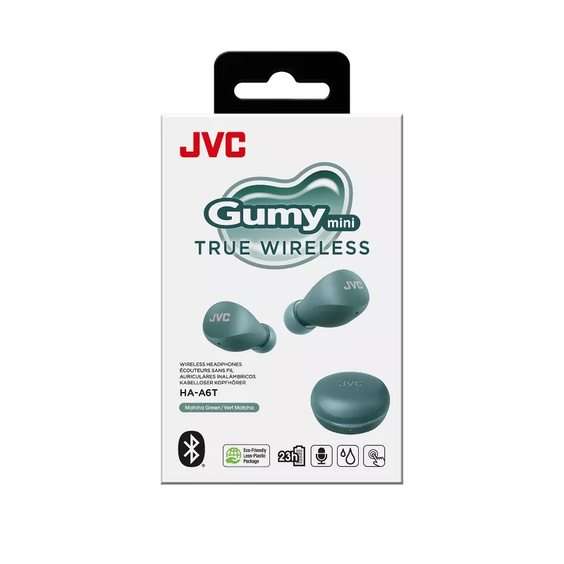 Auriculares con micrófono JVC Gumy Mini TWS Verde