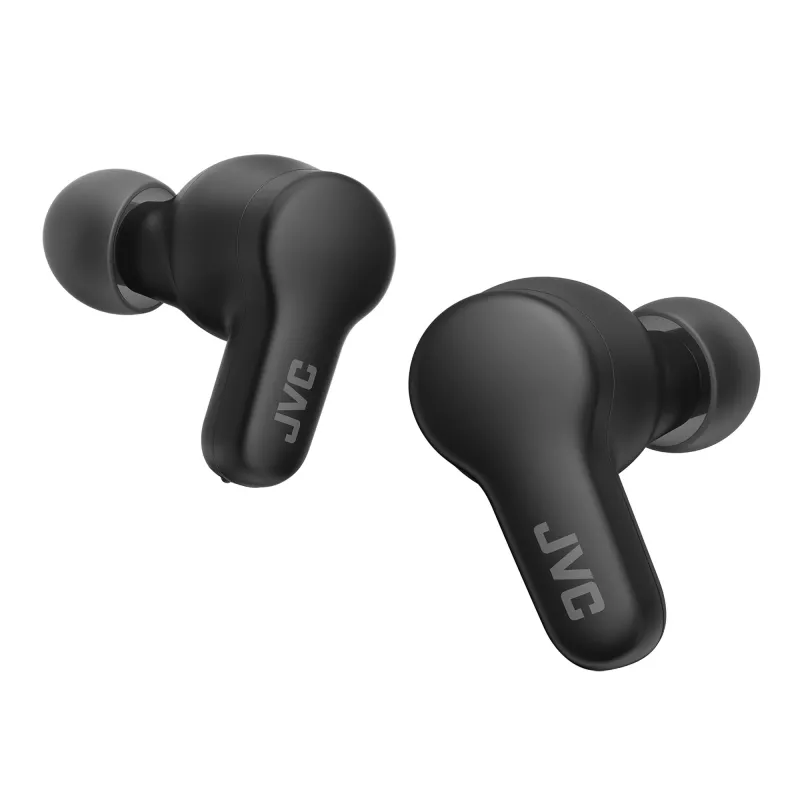 JVC Gumy TWS Stix Negro, True Wireless Stereo (TWS), 20 - 20000 Hz, Llamadas/Música, 8,4 g, Auriculares con micrófono, Negro