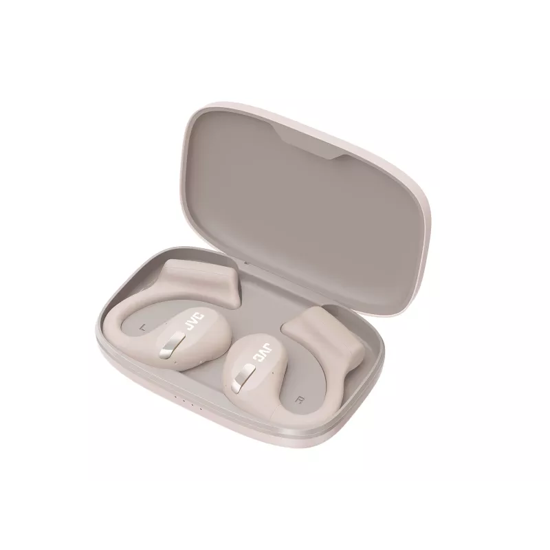JVC HA-NP50T-C-U Nearphone TWS Beige, True Wireless Stereo (TWS), 20 - 20000 Hz, Llamadas/Música, 16 g, Auriculares con micrófono, Beige