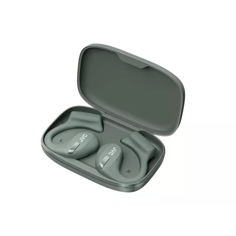 JVC HA-NP50T-G-U Nearphone TWS Verde, True Wireless Stereo (TWS), 20 - 20000 Hz, Llamadas/Música, 16 g, Auriculares con micrófono, Verde