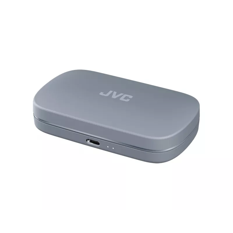 Auriculares con micrófono JVC HA-NP40T True Wireless Stereo (TWS) In-ear con gancho para la oreja Bluetooth, 20–20000 Hz, 10 m, Gris