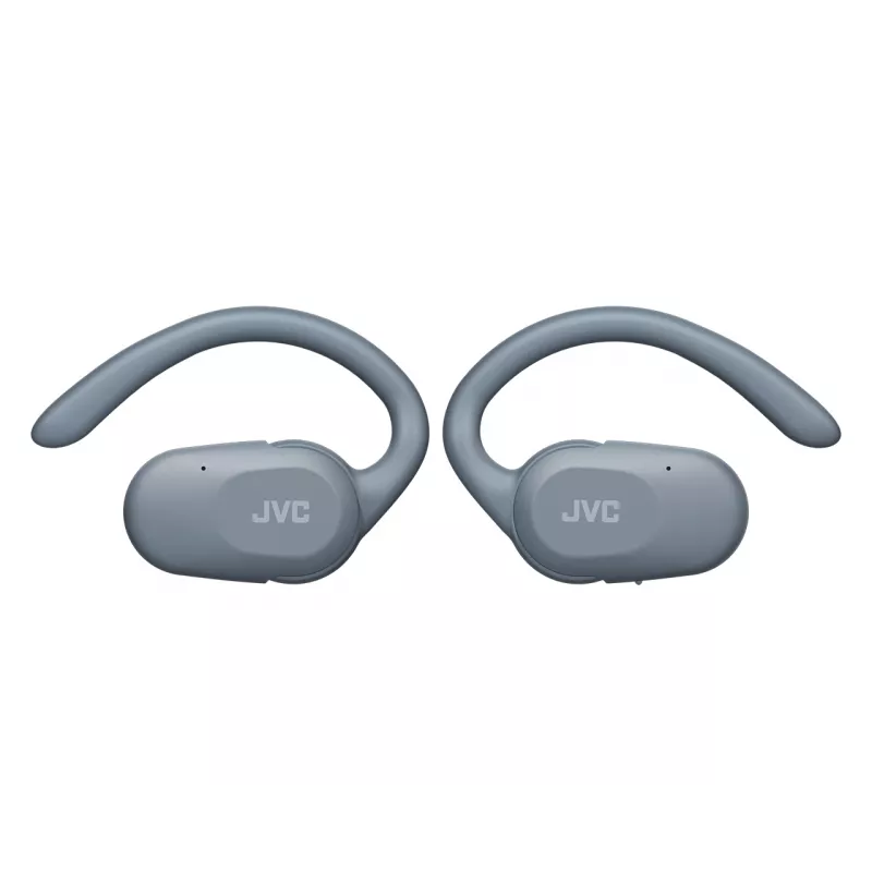 Auriculares con micrófono JVC HA-NP40T True Wireless Stereo (TWS) In-ear con gancho para la oreja Bluetooth, 20–20000 Hz, 10 m, Gris