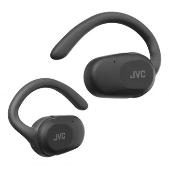 Auriculares con micrófono JVC HA-NP40T True Wireless Stereo TWS Gancho para la oreja Bluetooth Negro, 20–20000 Hz, 10 m